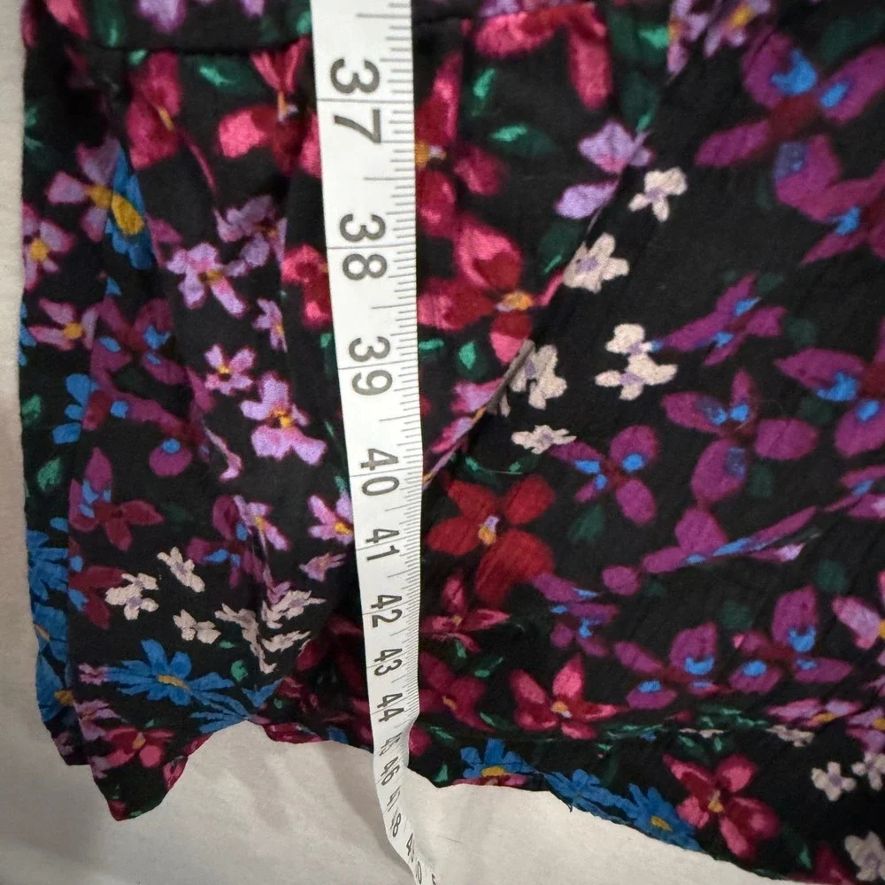 Cottagecore Floral Prairie Dress 100% Cotton Peasant Smocked Boho 2X 20W